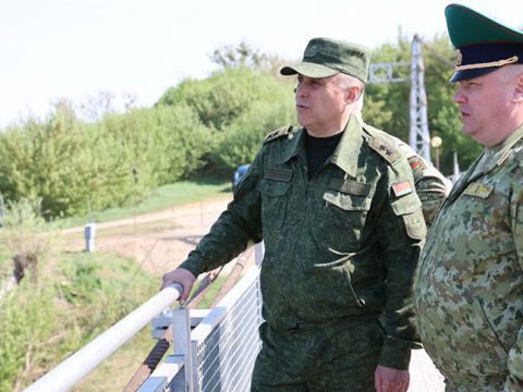 Вольфович проверил подразделения границы Брестской пограничной группы