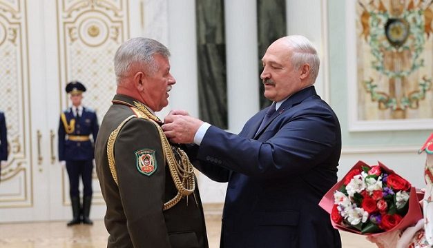 Президент Республики Беларусь вручил государственные награды пограничникам