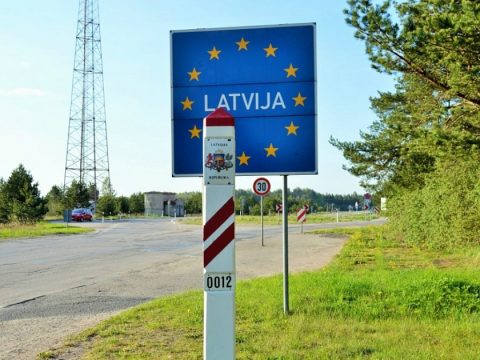 граница латвия