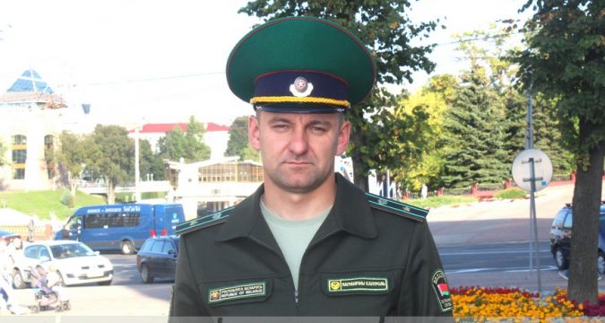 начальник отделения пограничного контроля «Витебск» Павел Мартиновский