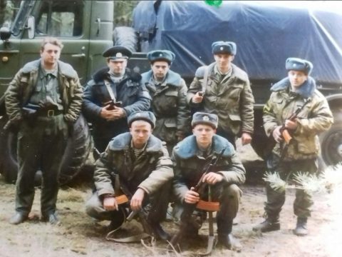 Пинский пограничный отряд..1995-1996 год