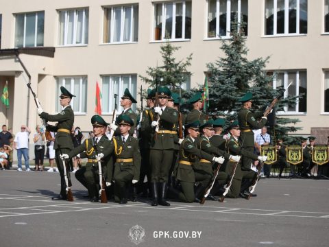 Рота почетного караула органов пограничной службы отмечает 20-летний юбилей