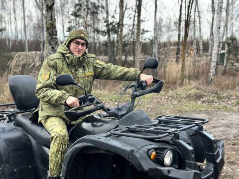 На пограничной заставе Хиничев