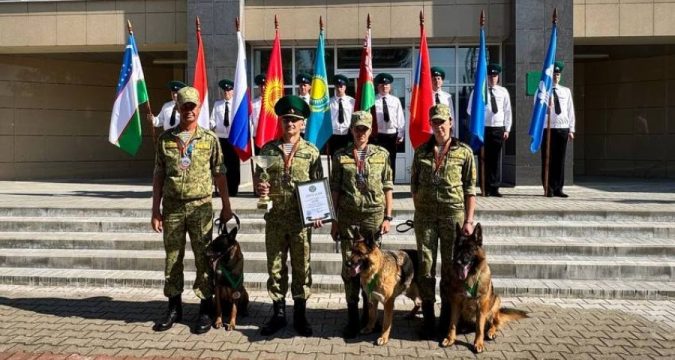 Белорусские пограничники завоевали бронзу на соревнованиях кинологов погранведомств государств – участников СНГ