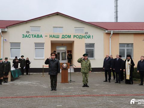 Открылась обновленная пограничная застава «Крейванцы»