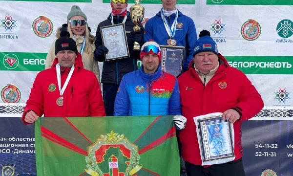 Пограничники завоевали бронзу в лыжных гонках