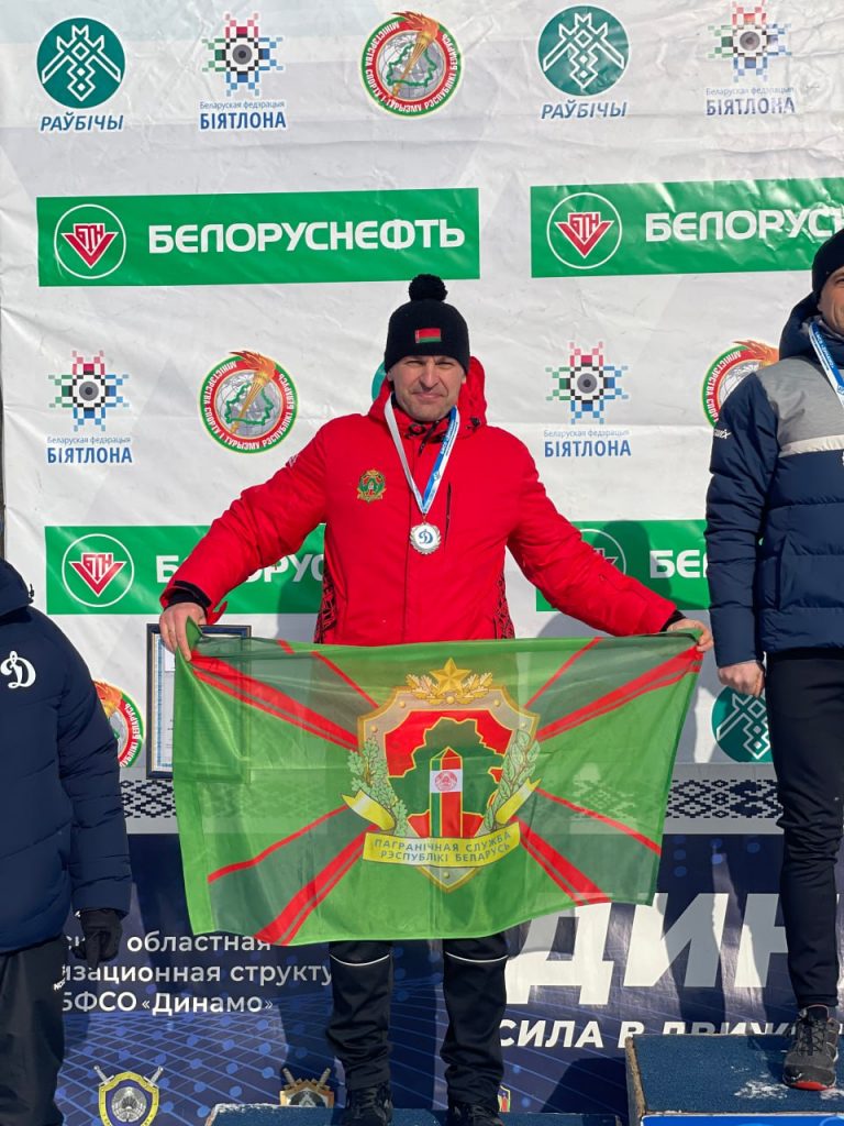 Пограничники завоевали бронзу в лыжных гонках