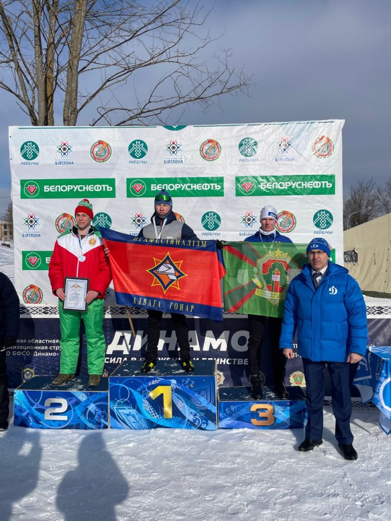 Пограничники завоевали бронзу в лыжных гонках