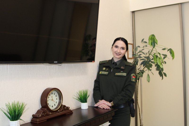 Женщина в форме: сила, стойкость и преданность делу... Это история о молодой женщине – Анастасии Борисевич