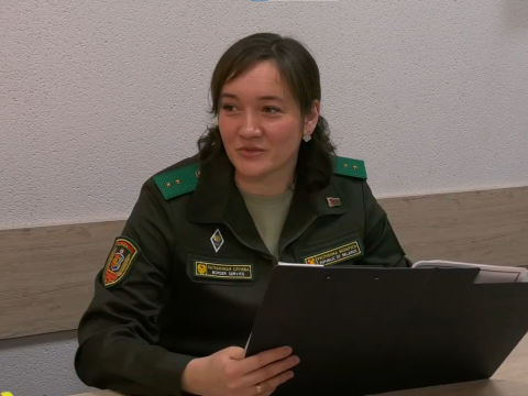 Елена Хвалько считает пограничную службу призванием