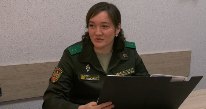 Елена Хвалько считает пограничную службу призванием