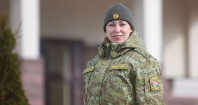 «Служба на границе требует строгой дисциплины». Старший прапорщик Екатерина Юшко