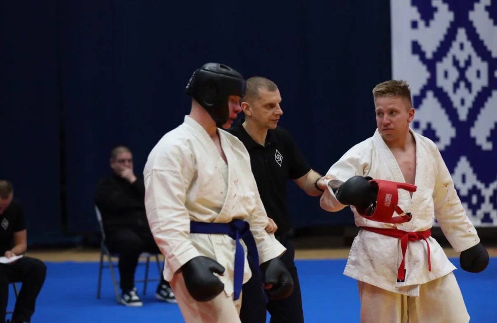 Лидские пограничники завоевали бронзу на чемпионате по рукопашному бою