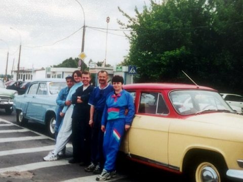 20 лет назад. Пункт пропуска "Брест-Тересполь". Поездка на ретроралли в Польше..