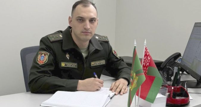 Служат земляки. Уроженец Ганцевичей Артур Ленковец продолжает славные традиции защитников рубежей